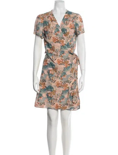 Pre-owned Marc Jacobs Silk Knee-length Dress In Pink