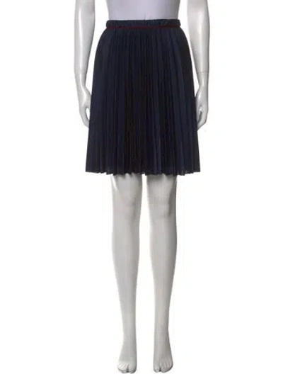 Pre-owned Marc Jacobs Silk Knee-length Skirt In Black
