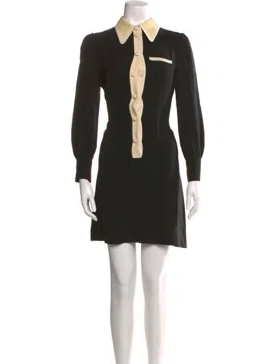 Pre-owned Marc Jacobs Silk Mini Dress