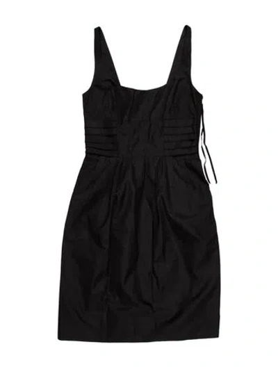 Pre-owned Marc Jacobs Silk Mini Dress In Blue