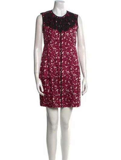 Pre-owned Marc Jacobs Silk Mini Dress In Multi