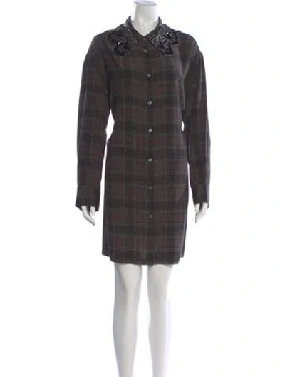Pre-owned Marc Jacobs Silk Mini Dress In Multi