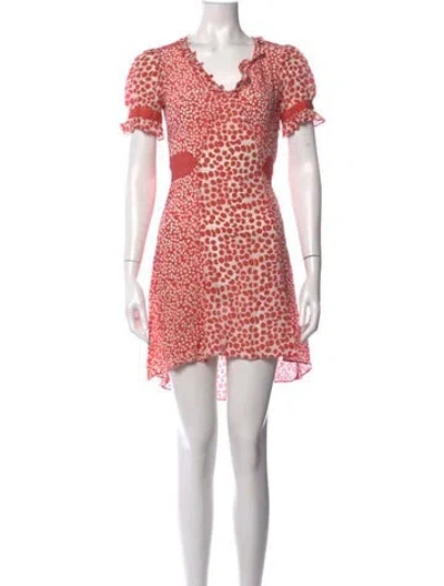 Pre-owned Marc Jacobs Silk Mini Dress In Neutrals