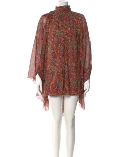 Pre-owned Marc Jacobs Silk Mini Dress In Red