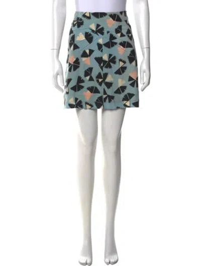 Pre-owned Marc Jacobs Silk Mini Skirt In Black