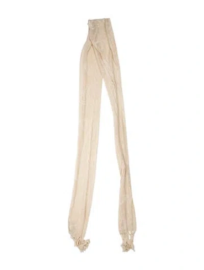 Pre-owned Marc Jacobs Silk Scarf In Neutrals