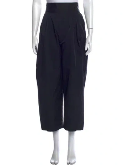 Pre-owned Marc Jacobs Silk Wide Leg Pants In Blue