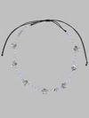 Marc Jacobs Daisy Beaded Station Necklace In Multi
