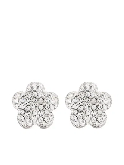 MARC JACOBS MARC JACOBS SILVER CRYSTAL BRASS JEWELRY