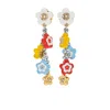 Marc Jacobs The Enamel Wild Daisy Statement Earrings