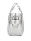 Marc Jacobs The Crossbody Tote Bag Leather In Silver