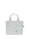 Marc Jacobs Silver Leather Small Tote Bag