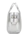 Marc Jacobs The Crossbody Tote Bag Leather In Silver