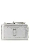 Marc Jacobs Silver Leather Wallet