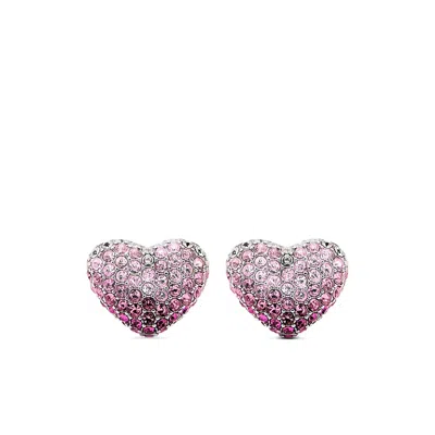 Marc Jacobs Silver Pink Earrings