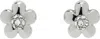 Marc Jacobs Daisy Earrings In 059 Silver/crystal