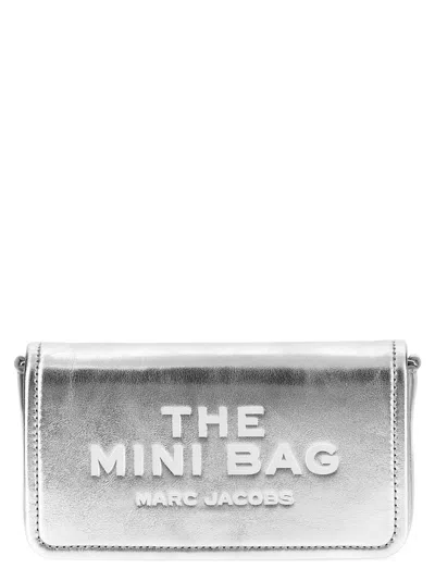 Marc Jacobs Silver The Metallic Chain Mini Bag