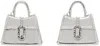 Marc Jacobs St Marc Cubic Zirconia Stud Earrings In 029 Light Silver