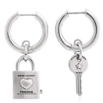 Marc Jacobs Silver-plated Friendship Earrings