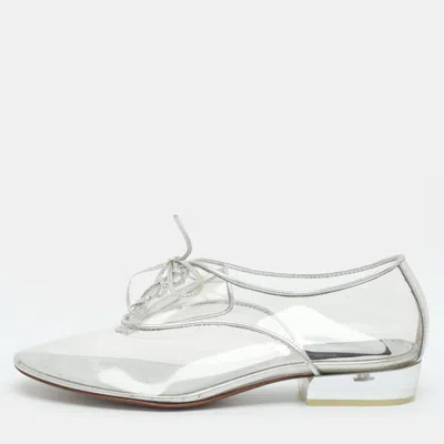 Pre-owned Marc Jacobs Size 38 Transparent Pvc Oxfords