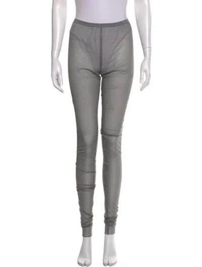 Pre-owned Marc Jacobs Skinny Leg Pants In Gray