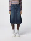 Marc Jacobs Skirt  Woman Color Denim In Blue