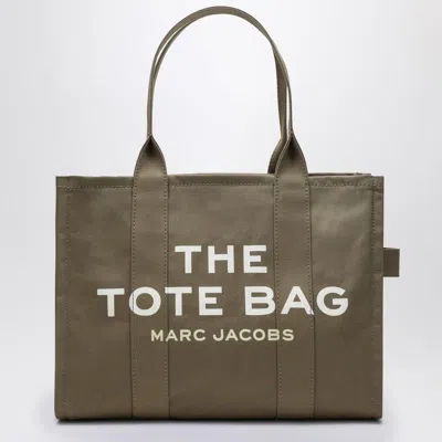 MARC JACOBS MARC JACOBS SLATE CANVAS LARGE TOTE BAG