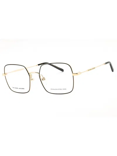 Marc Jacobs Sleek Rectangular Women's Eyeglasses - Marc 507 In Gold