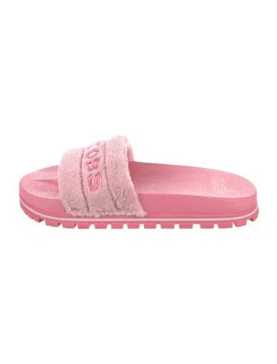 Pre-owned Marc Jacobs Slides In Pink