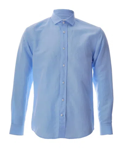 Marc Jacobs Slim Fit Buttoned Shirt In Blue