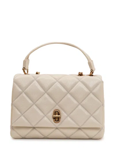 Marc Jacobs Slim Mini Dual Chain Clutch In Neutral
