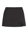 Marc Jacobs Duchess Satin Skirt In Black