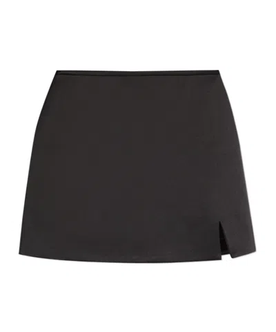 Marc Jacobs Slit Skirt In Black