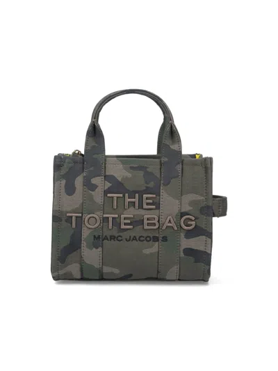 Marc Jacobs Small Bag "the Camo Tote Bag" In Green