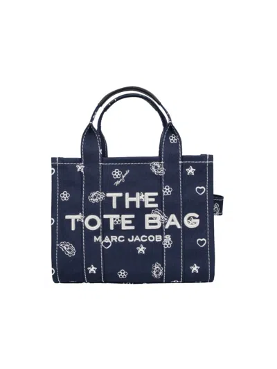 Marc Jacobs Small Bag "the Tote Bag" In Blue