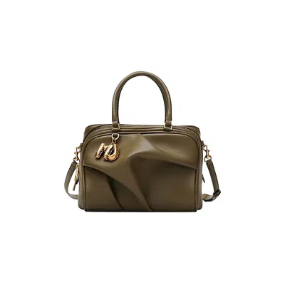 Pre-owned Marc Jacobs Small Bauletto Wave Bag 'olive' | Green | Women's Size Onesize