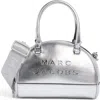 Marc Jacobs Small Bowling Bag In Silver