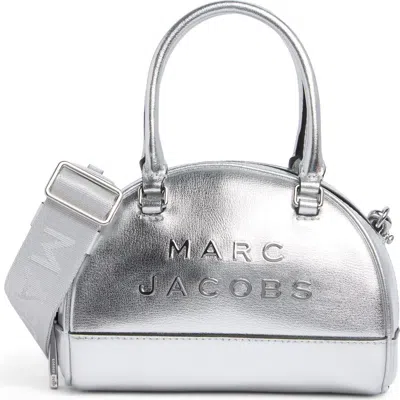 Marc Jacobs Small Bowling Bag In Silver