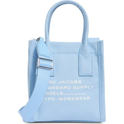 Marc Jacobs Small Canvas Standard Supply Tote In Capri Blue
