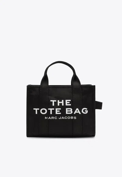 Marc Jacobs Small Canvas Tote Bag In Black