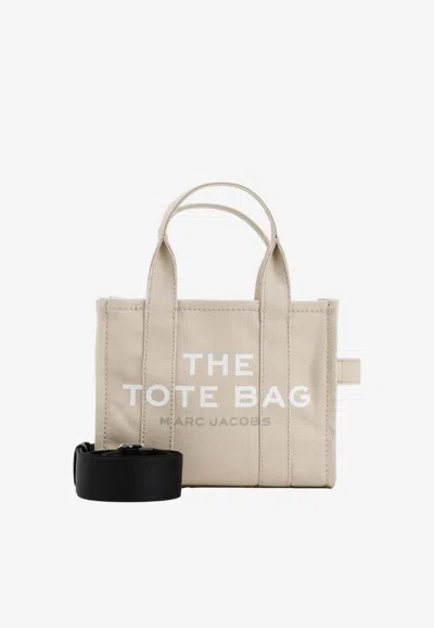 Marc Jacobs Small Canvas Tote Bag In Sand
