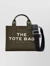 Marc Jacobs Small Canvas Tote Bag With Top Handles In Green