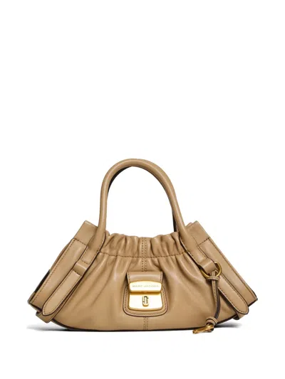 Marc Jacobs The Small Cristina Gathered Padlock Tote Bag In Brown