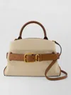 Marc Jacobs Small Cotton Shoulder Bag In Blue