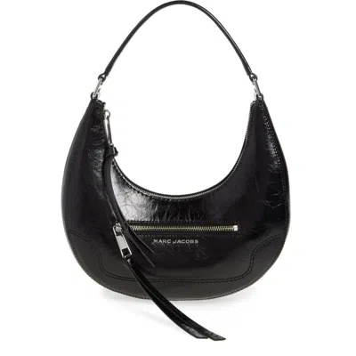 Marc Jacobs Small Crescent Shoulder Bag In Black