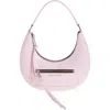 Marc Jacobs Small Crescent Shoulder Bag In Bubblegum