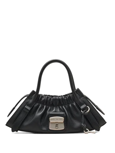 Marc Jacobs Small Cristina Satchel Nappa Leather Bag In Black