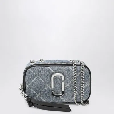 Marc Jacobs Small Crossbody Bag The Snapshot In Quilted Denim