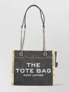 Marc Jacobs The Denim Chain Small Tote Bag In Black