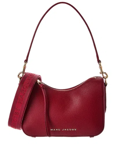Marc Jacobs Small Drifter Convertible Leather Shoulder Bag In Burgundy